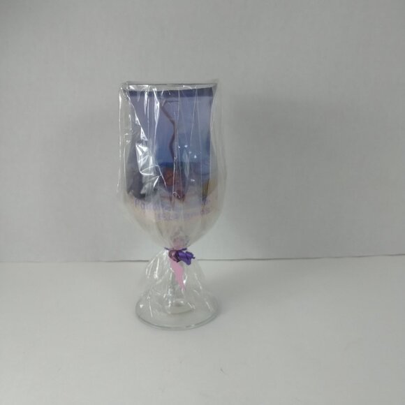 Wine Glass Scented Candle 8" Bahamas (New) - Picture 2 of 10